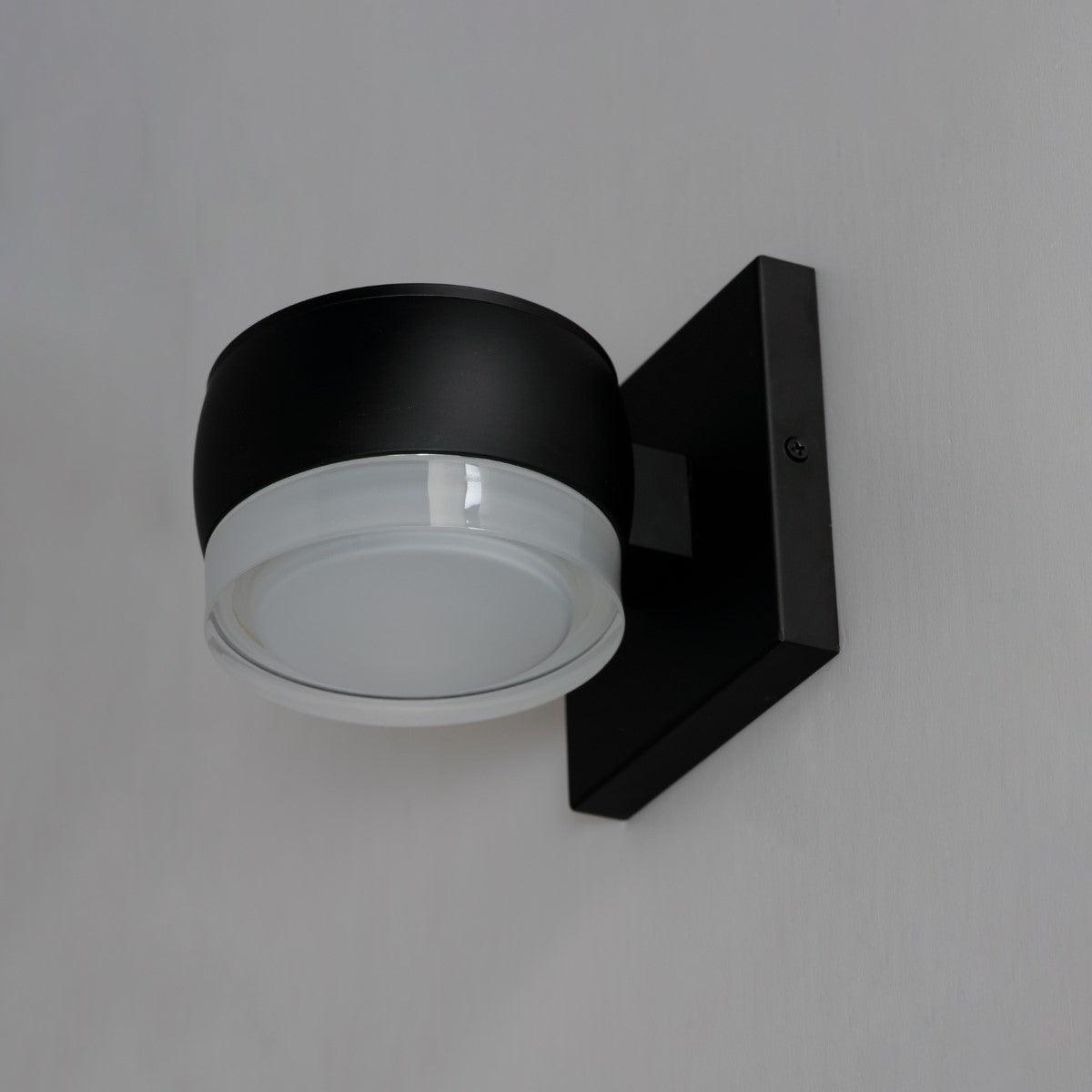 Modular 5 in. LED Outdoor Wall Sconce 3000K Black Finish - Bees Lighting