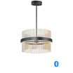 Chimes 24 in . 2 Lights Smart LED Pendant Light Selectable CCT Brass & Nickel - Bees Lighting