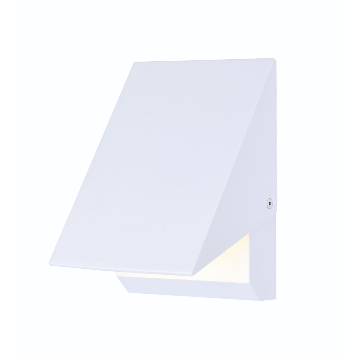 Alumilux Tilt 7 in. LED Outdoor Wall Sconce 560 Lumens 3000K White - Bees Lighting