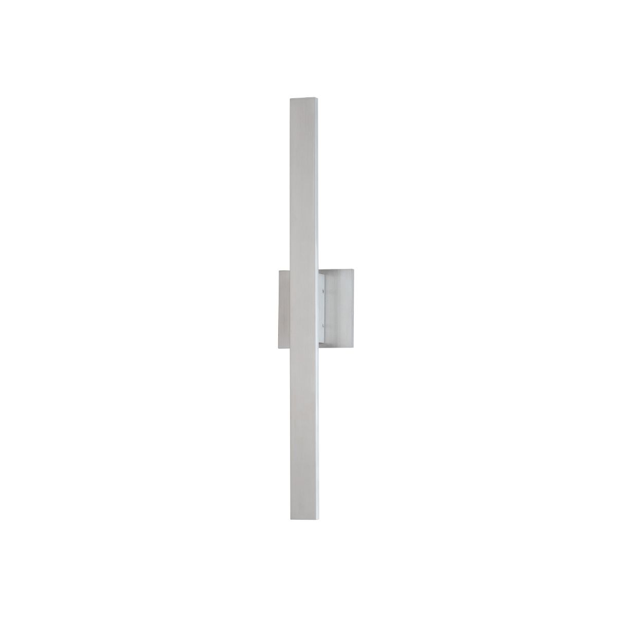 Alumilux Line 24 in. 2 Lights LED Outdoor Wall Sconce Satin Aluminum Finish - Bees Lighting