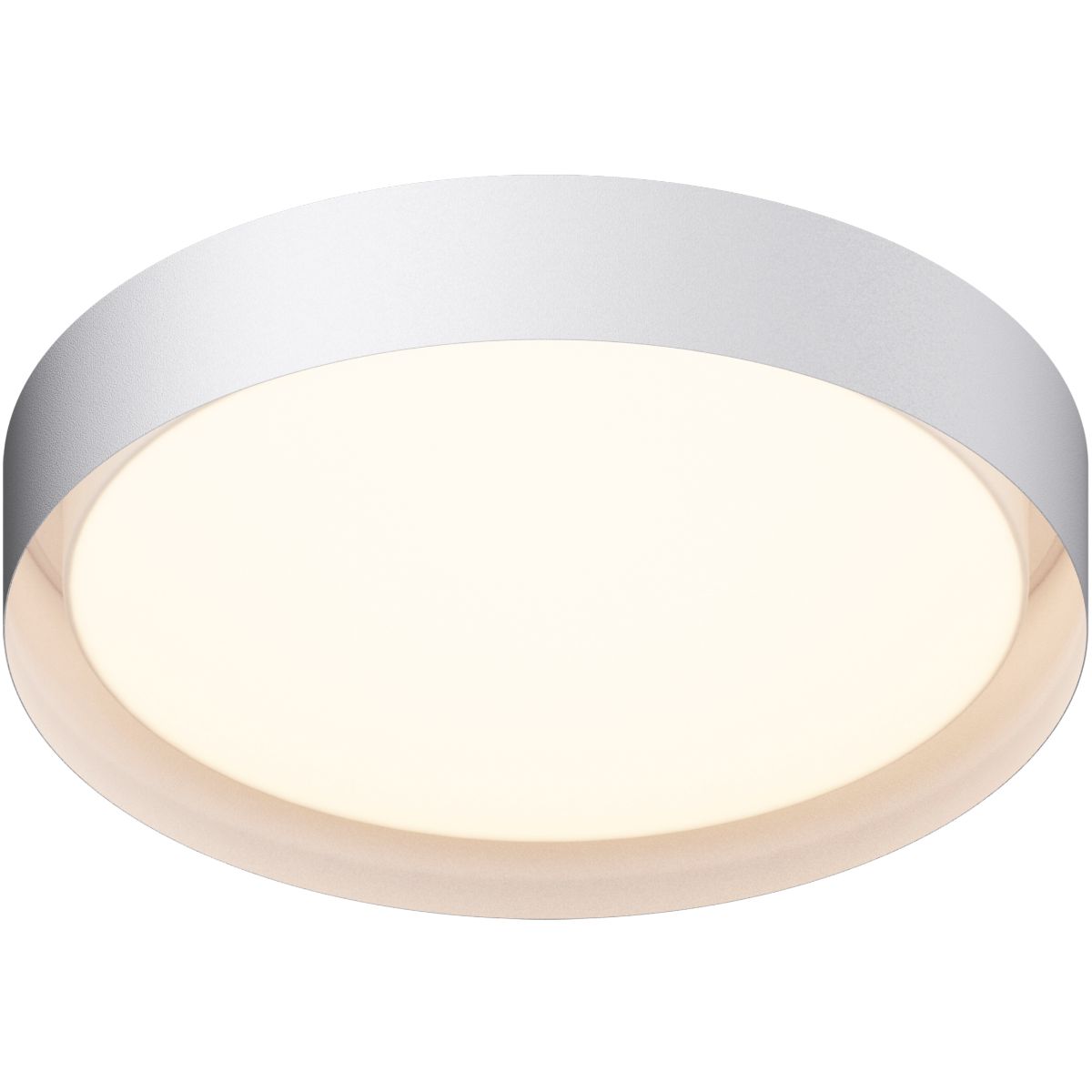 Echo 24 in. LED Flush Mount Light White Finish - Bees Lighting