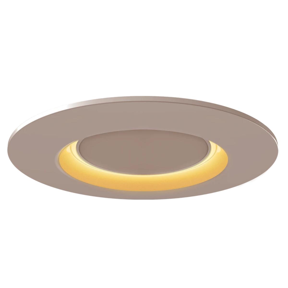 4" Retrofit Downlight with Nightlight, 700 Lumens, Selectable 2700K to 5000K, White Smooth Trim