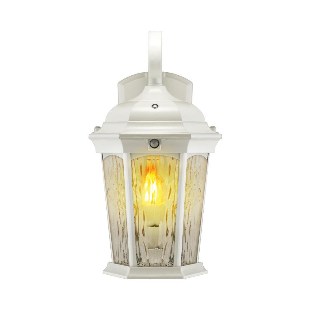 15 in. LED Outdoor Wall Lantern 1200 Lumens 3000K White finish - Bees Lighting