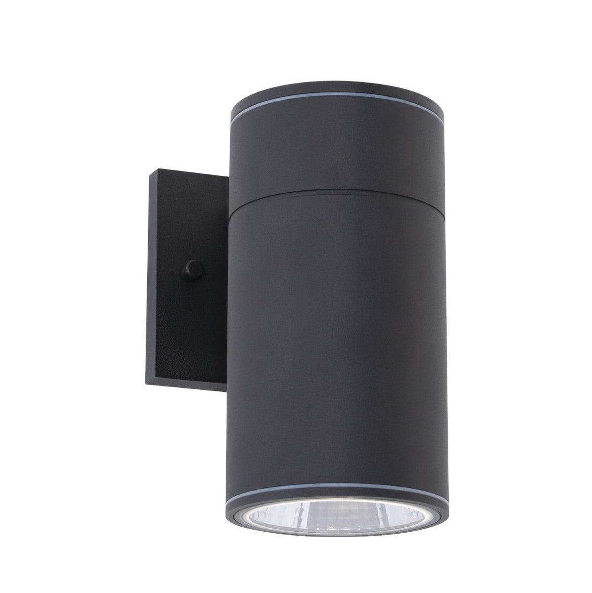 Everly 8 in. LED Outdoor Wall Light 120-277V, Selectable CCT Black - Bees Lighting