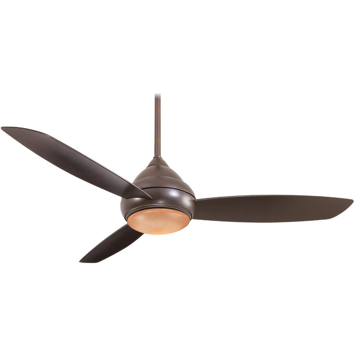 Concept I Wet 58" Bronze LED Outdoor Ceiling Fan with Wall Control - Bees Lighting