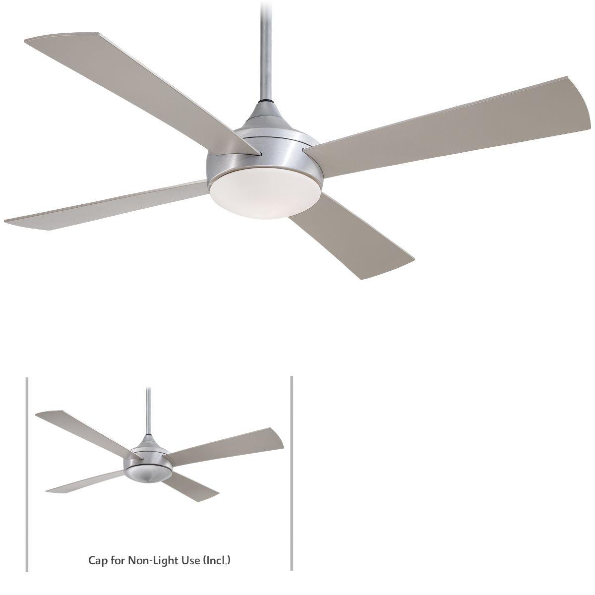 Aluma Wet 52" Aluminum LED Ceiling Fan with Remote