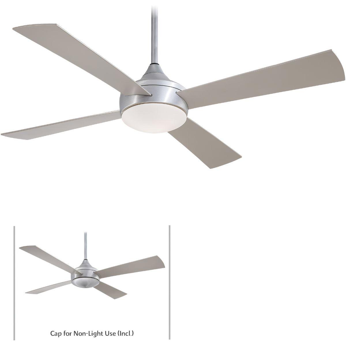 Aluma Wet 52" Aluminum LED Ceiling Fan with Remote - Bees Lighting