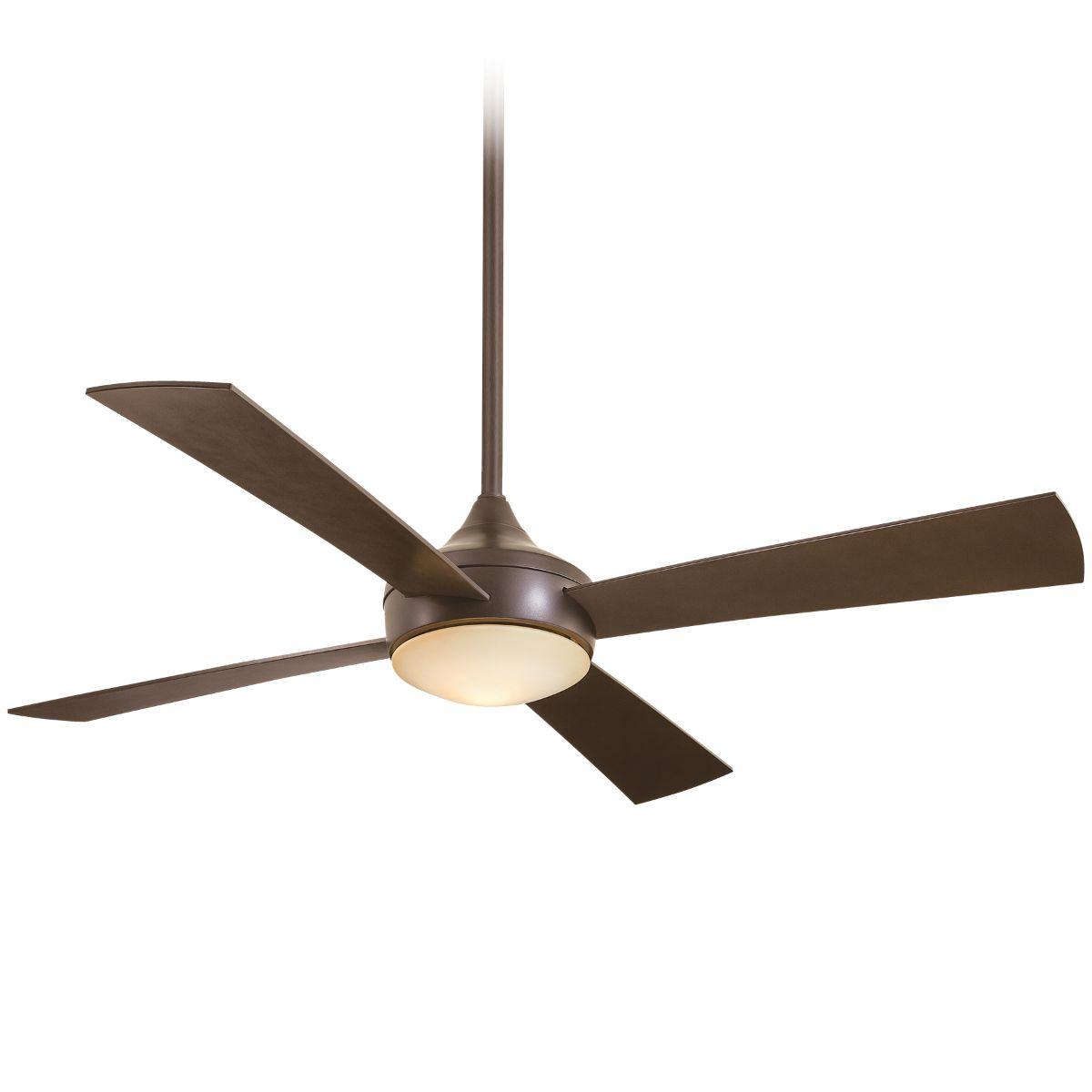 Aluma Wet 52" Bronze LED Ceiling Fan with Remote