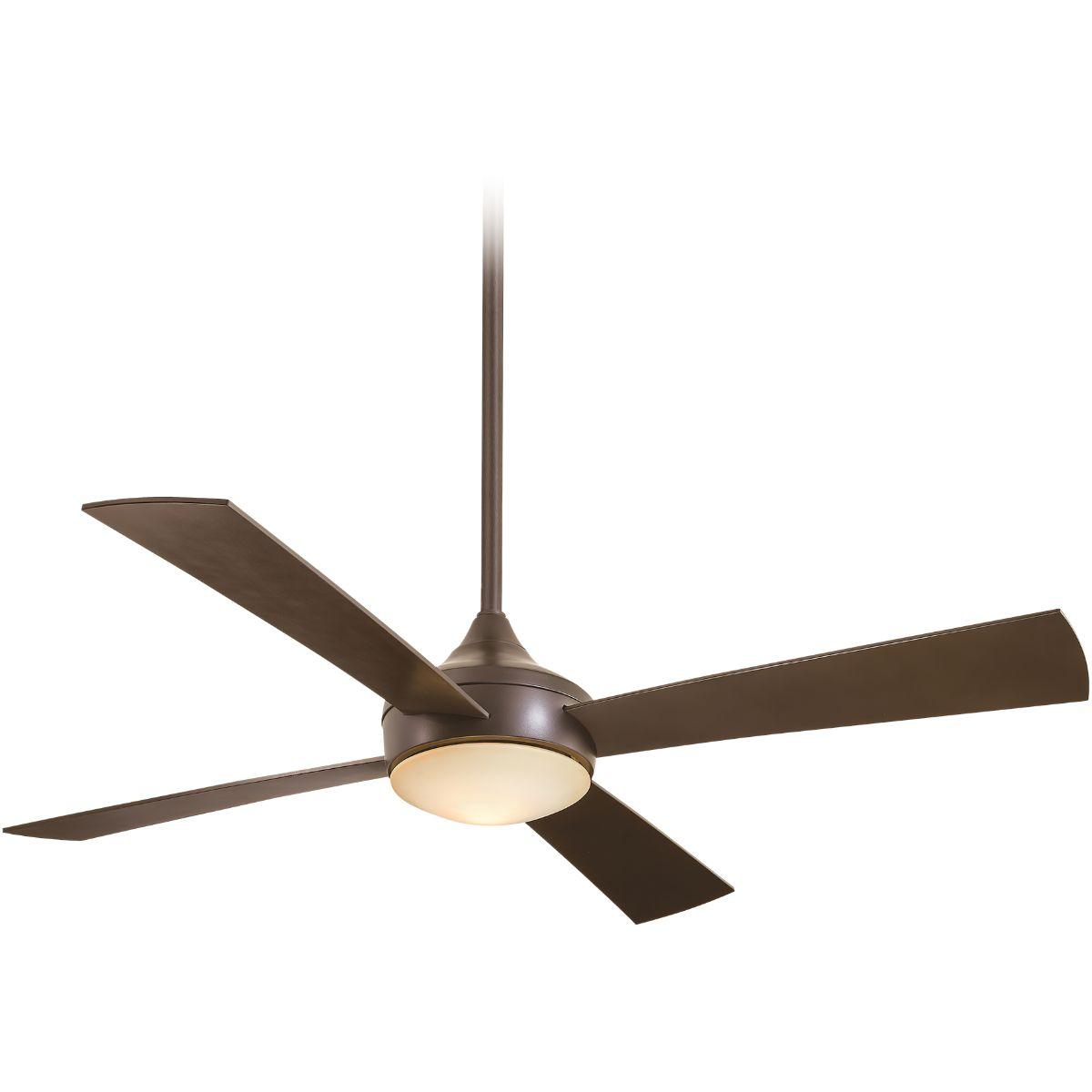 Aluma Wet 52" Bronze LED Ceiling Fan with Remote