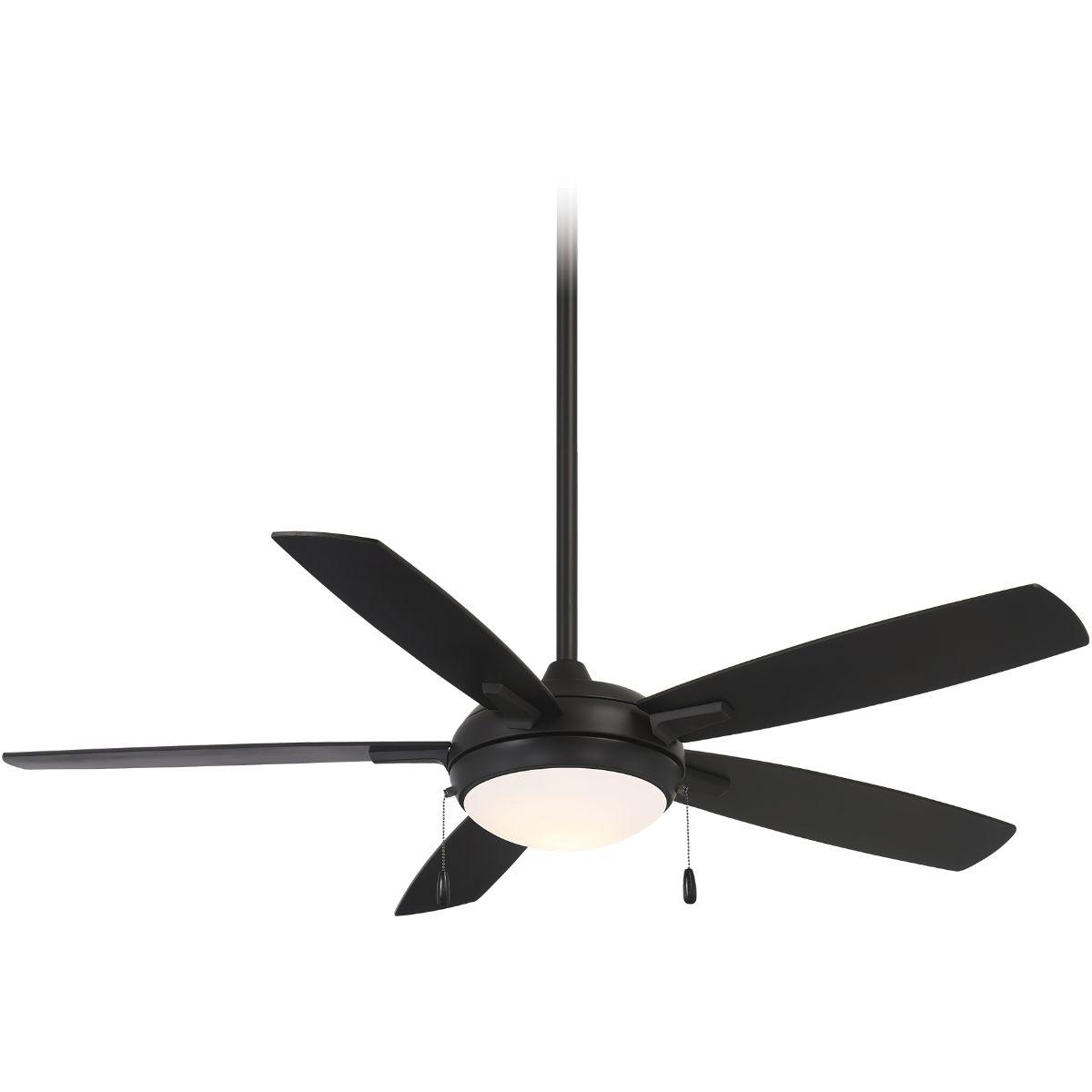 Lun-Aire LED 54" Coal Ceiling Fan with Pull Chain