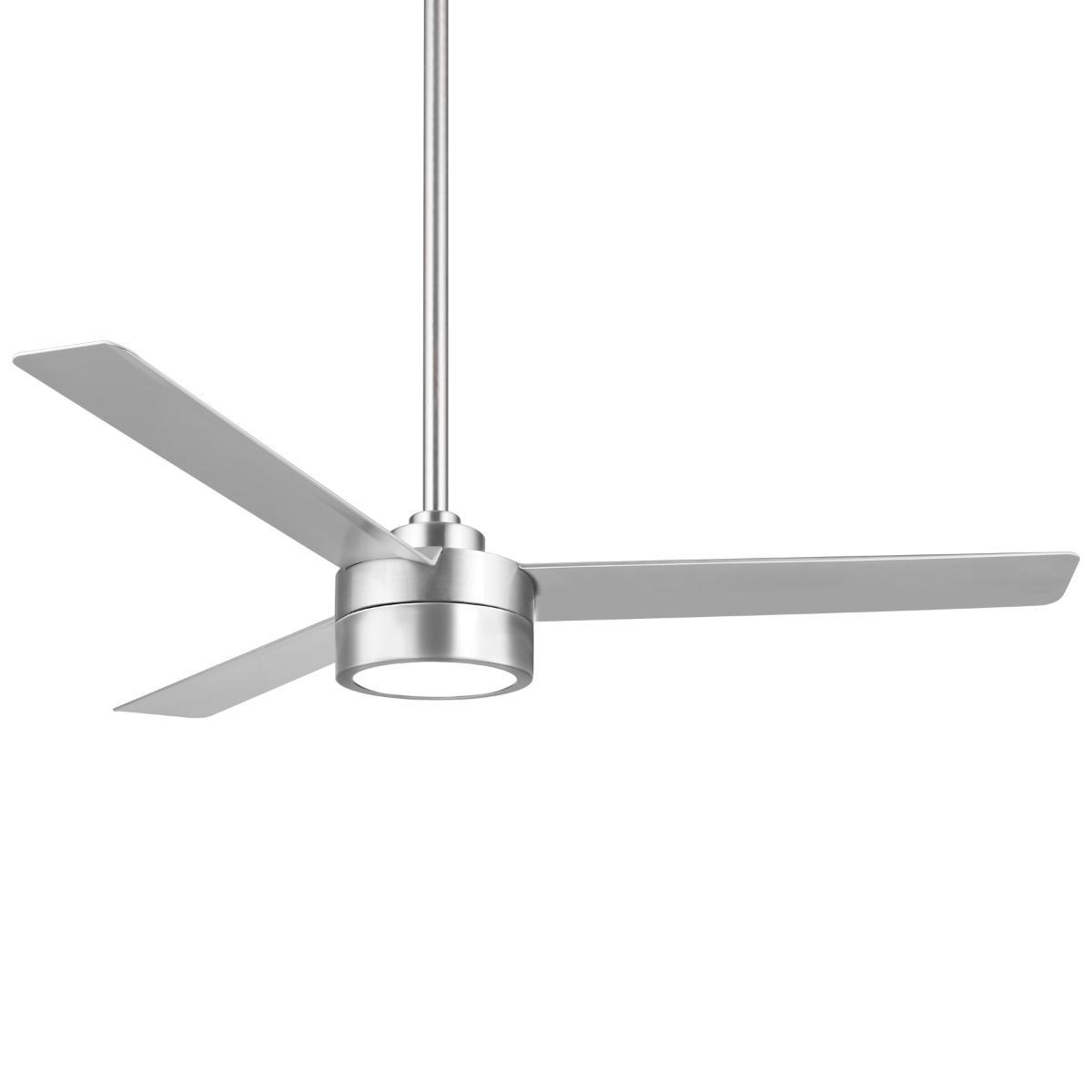 Roto LED 52" Aluminum Ceiling Fan with Etched Lens - Bees Lighting