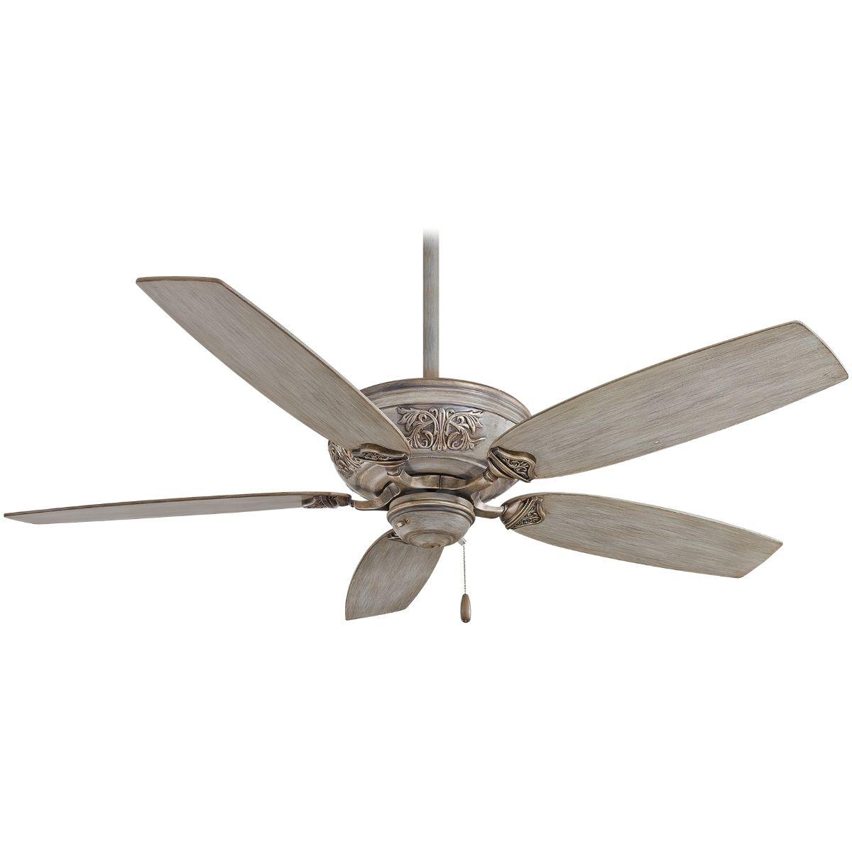 Classica 54" Driftwood Ceiling Fan with Pull Chain - Bees Lighting