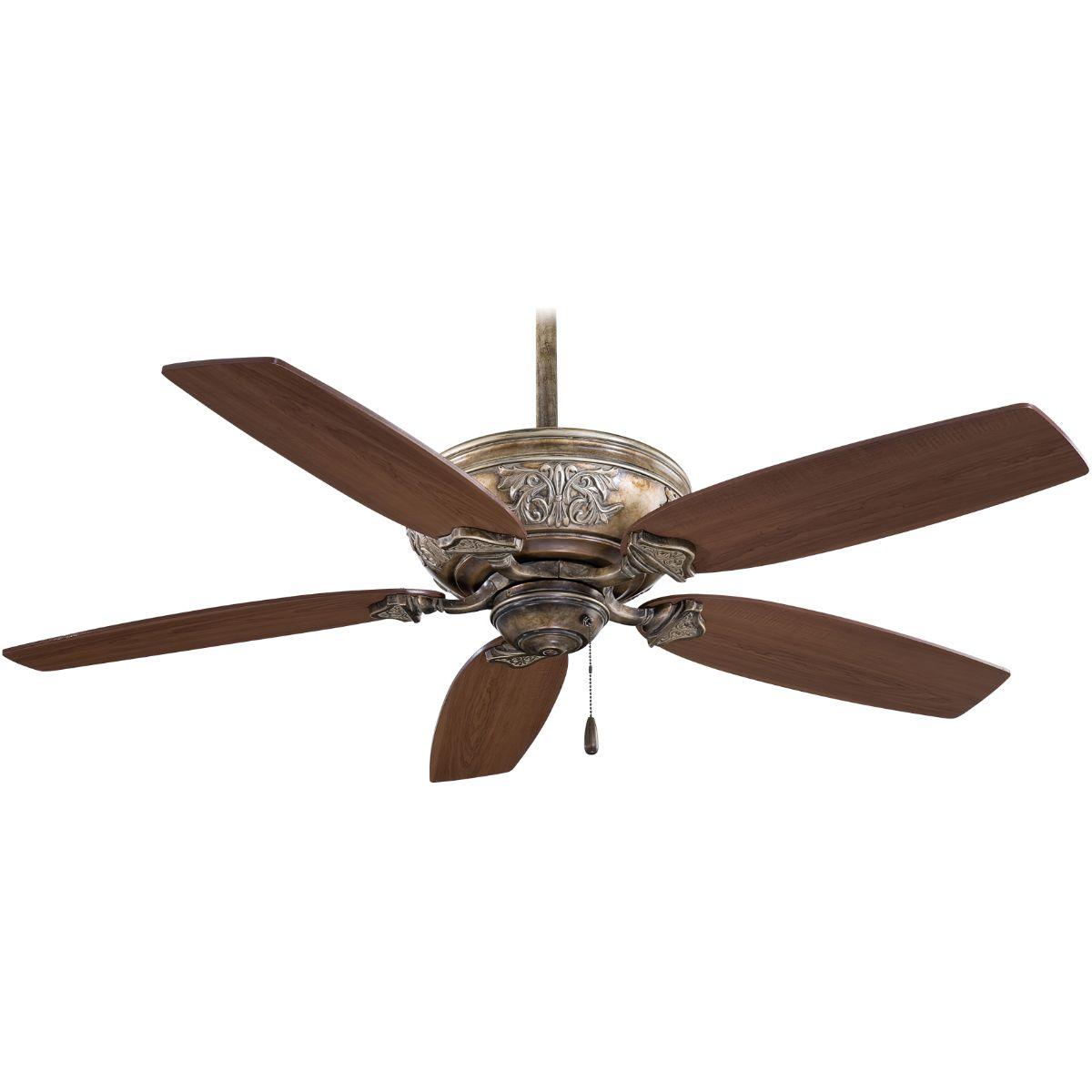 Classica 54" French Beige Ceiling Fan with Pull Chain - Bees Lighting