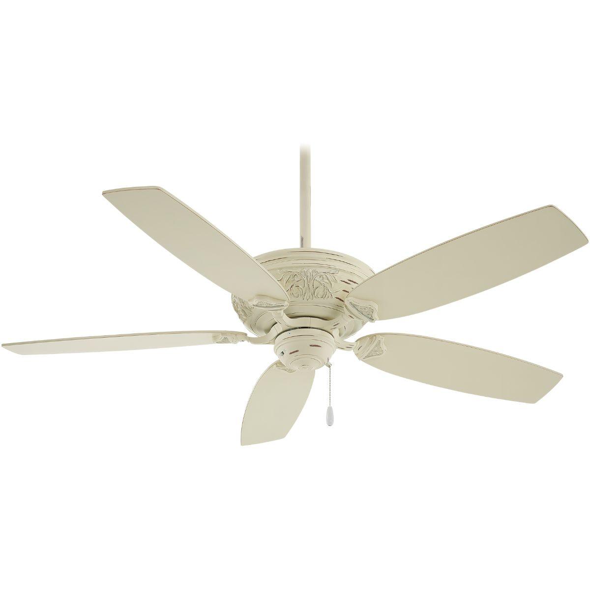 Classica 54" Provencal Blanc Ceiling Fan with Pull Chain - Bees Lighting