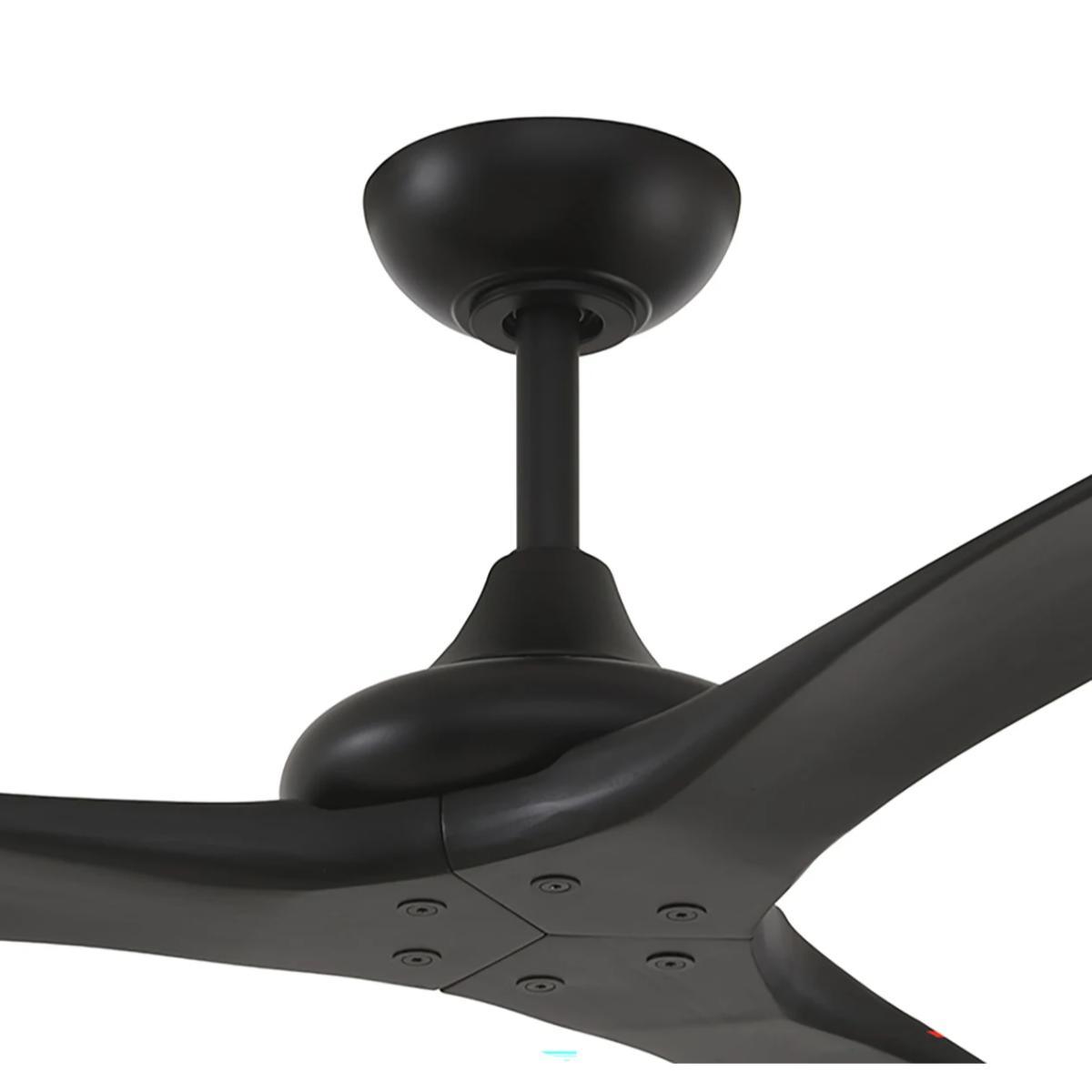 Vapor 60 Inch Ceiling Fan with Remote, Coal Finish - Bees Lighting