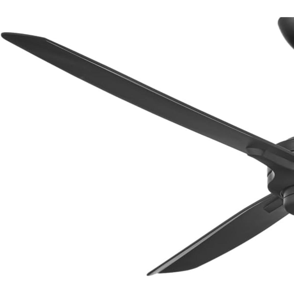 Rudolph Wet 60" Coal Outdoor Ceiling Fan with Remote - Bees Lighting