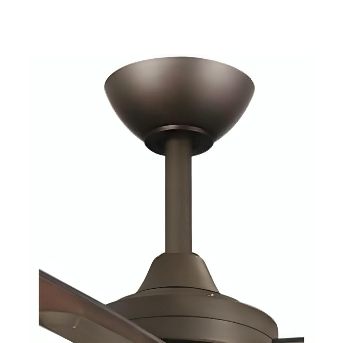 Rudolph Wet 60" Bronze Outdoor Ceiling Fan with Remote - Bees Lighting