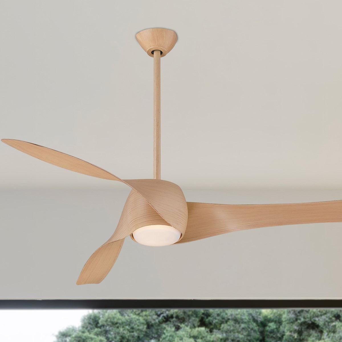 Artemis 58 Inch Modern Propeller Smart Ceiling Fan With Light And Remote