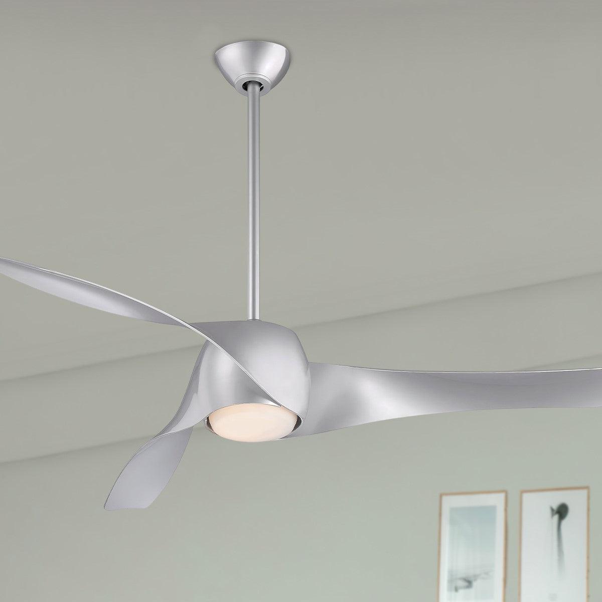 Artemis 58 Inch Modern Propeller Smart Ceiling Fan With Light And Remote