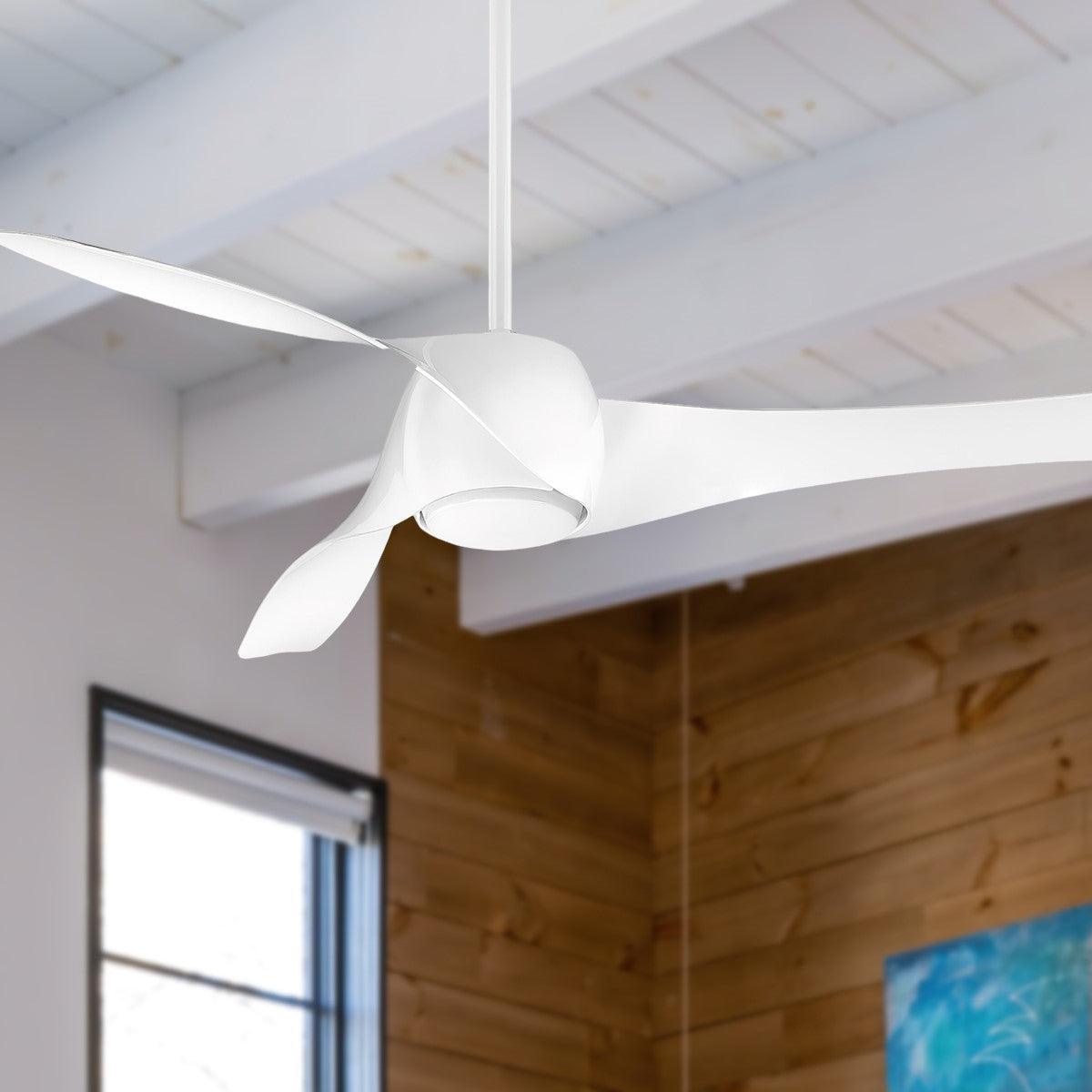 Artemis 58 Inch Modern Propeller Smart Ceiling Fan With Light And Remote