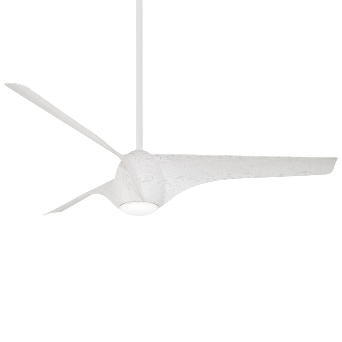 Airewave 65" Sterling Maple LED Indoor Ceiling Fan with Remote