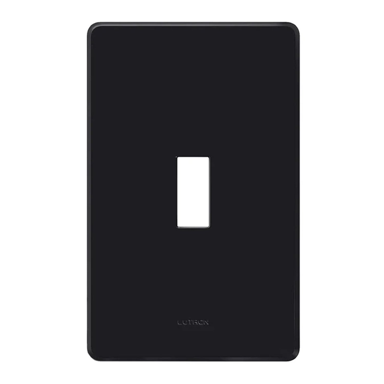 Ariadni 1-Gang Toggle Wall Plate, Black