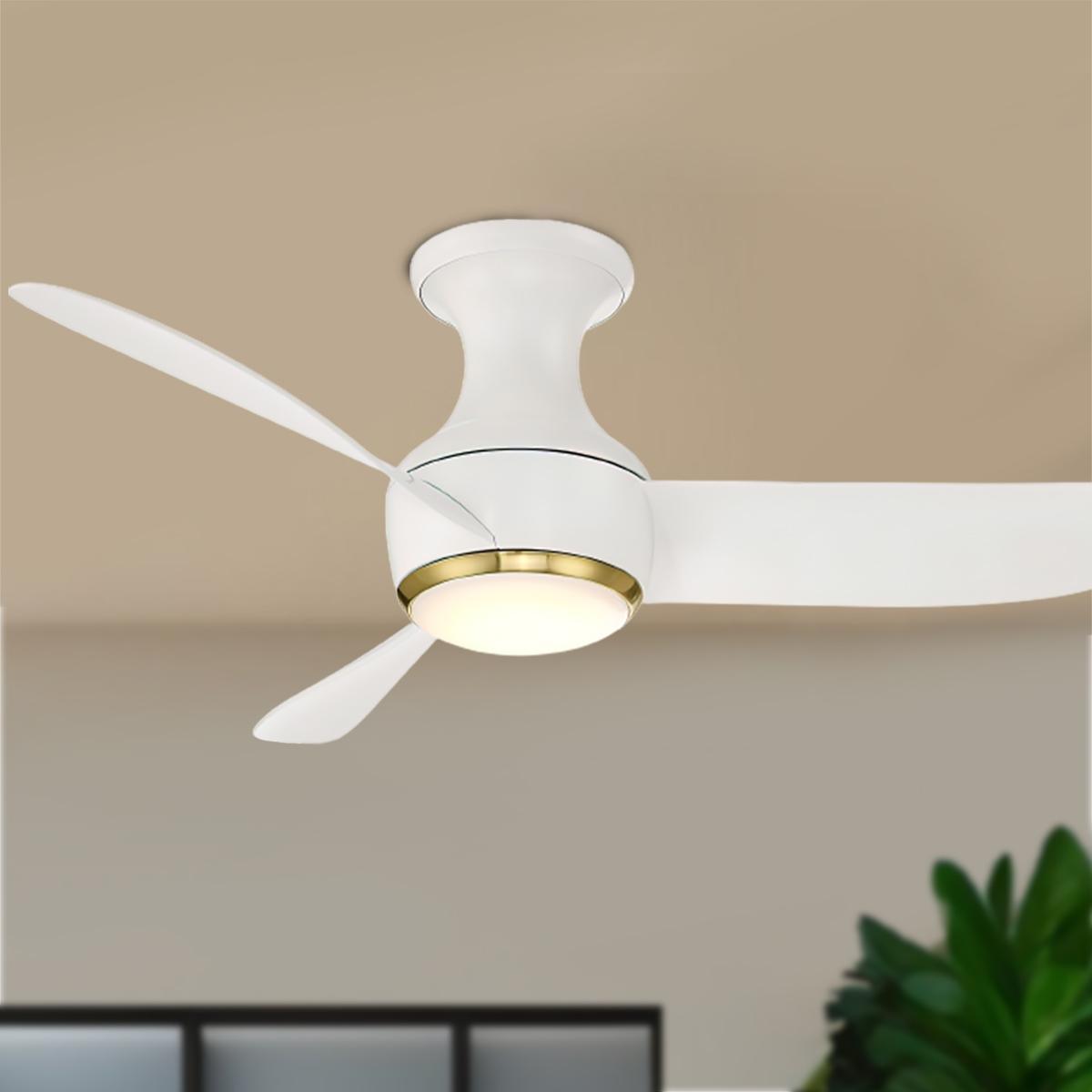 Modern Forms Corona 44 Inch Modern Outdoor Smart Ceiling Fan