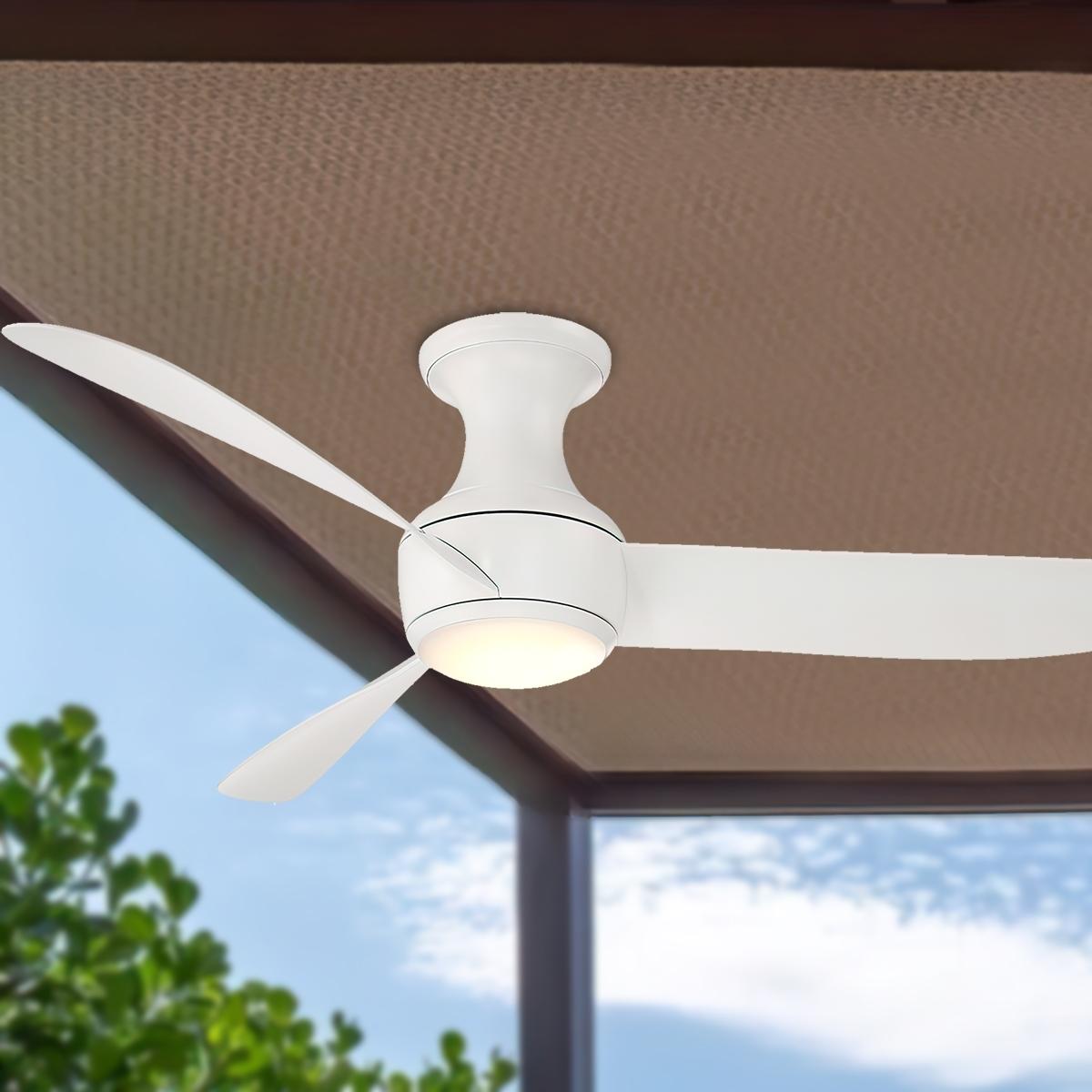 Modern Forms - Corona 52 Inch Modern Outdoor Smart Ceiling Fan