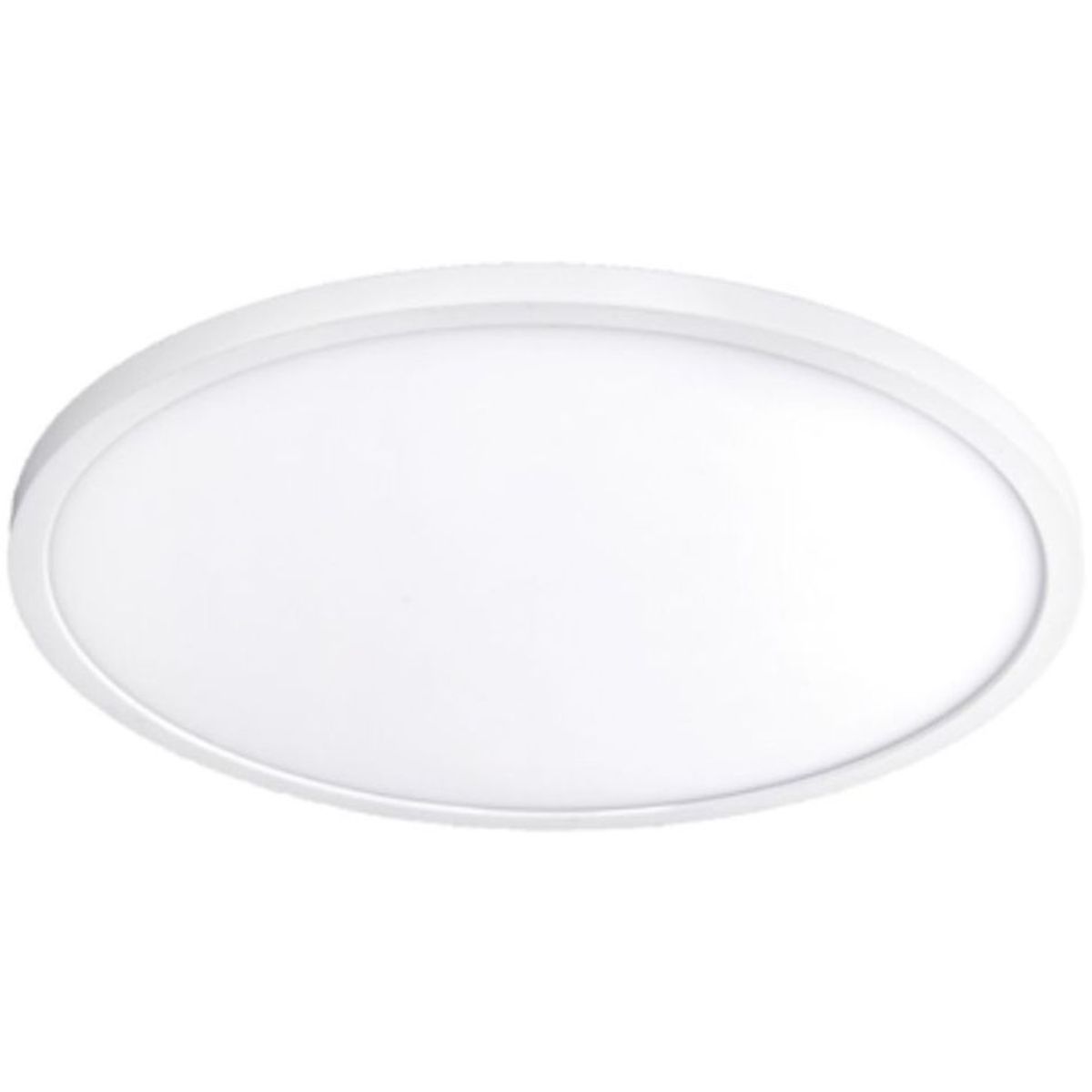 LED Disk Light 7 in. 1100 Lumens 3500K White finish - Bees Lighting