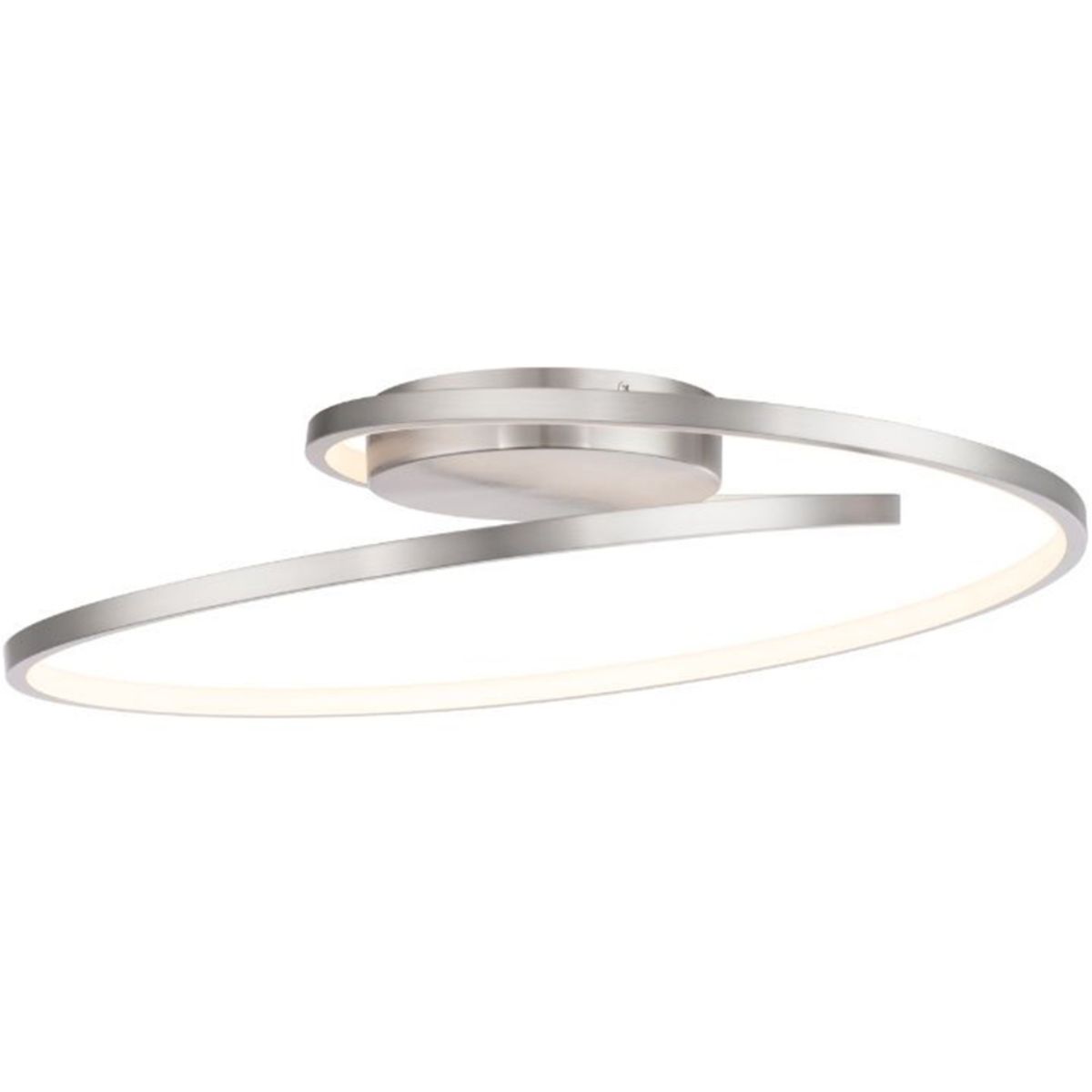 Marques 22 in. LED Flush Mount Light Chrome Finish