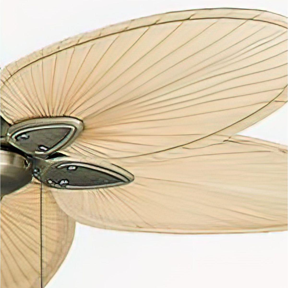 Windpointe 52 Inch Tropical Palm Leaf Ceiling Fan With Pull Chain