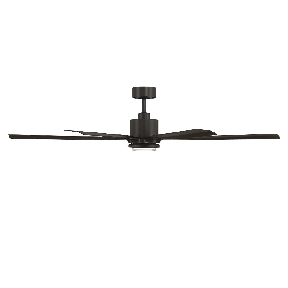 Size Matters 65 Inch Bronze Smart Windmill Ceiling Fan with CCT LED Light