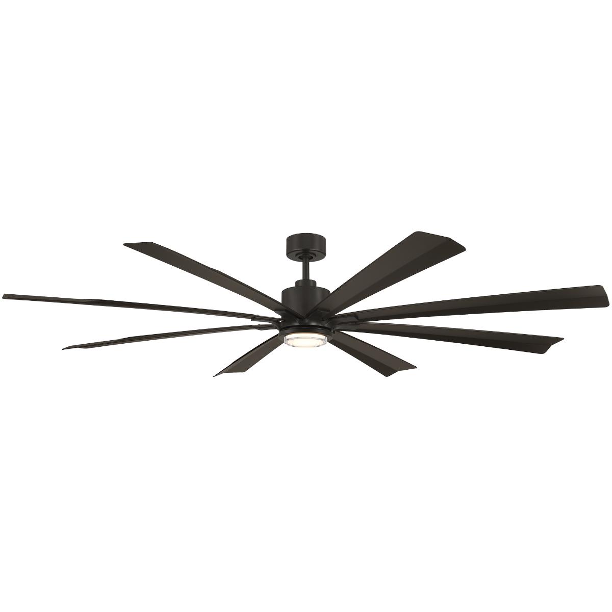 Size Matters 84 Inch Bronze Smart Windmill Ceiling Fan with CCT LED Light