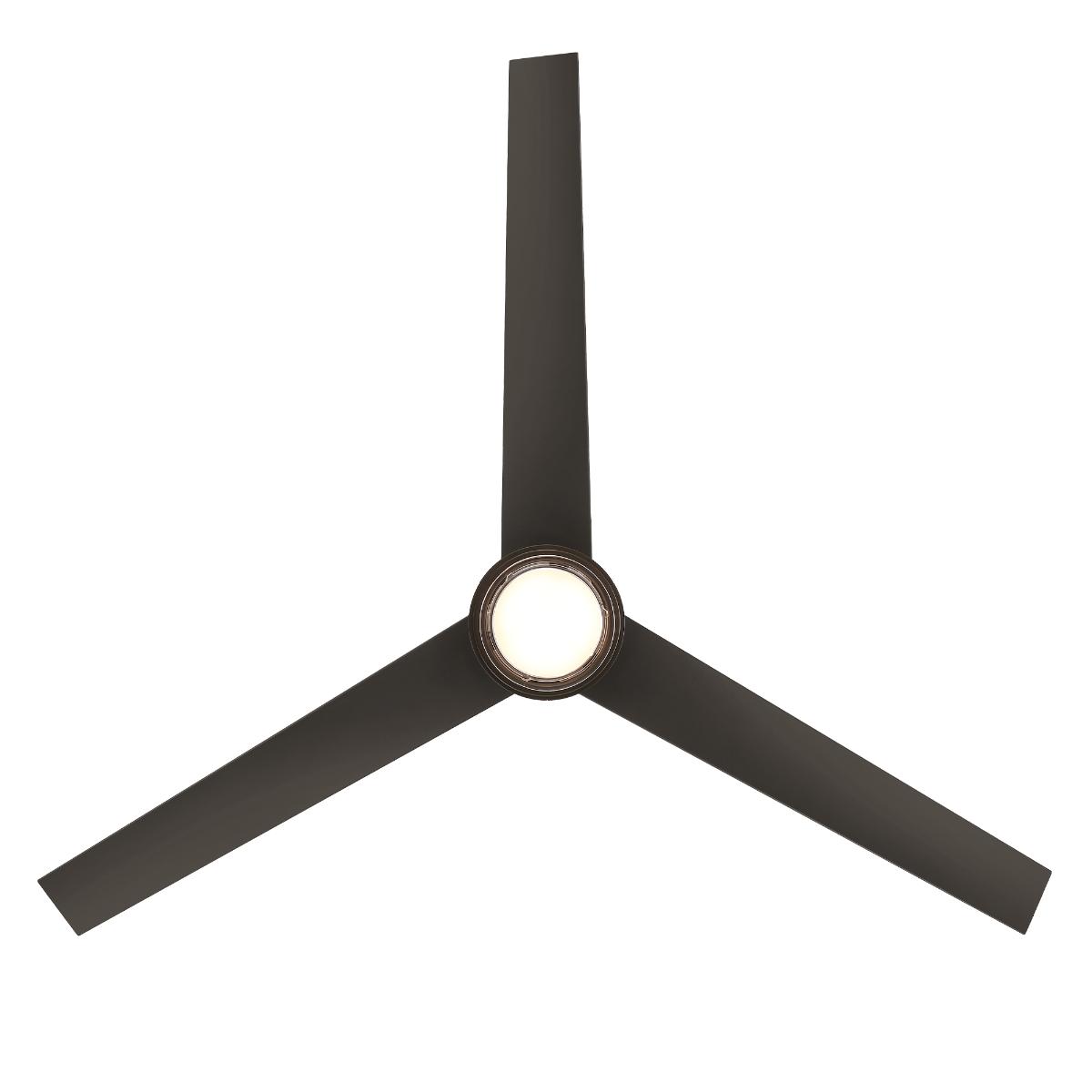 Bolo 56 Inch Bronze Outdoor CCT LED Smart Ceiling Fan