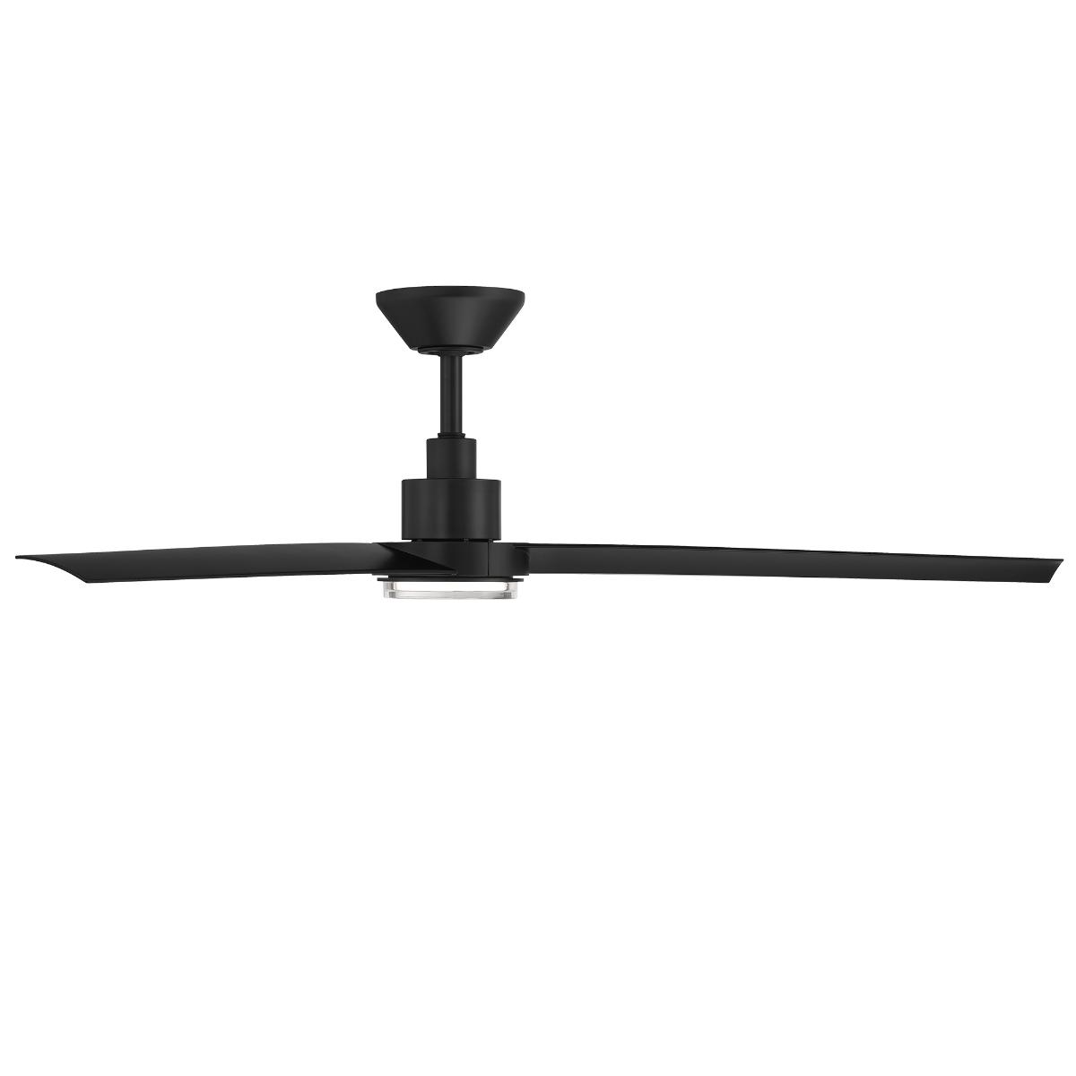 Bolo 56 Inch Matte Black Outdoor CCT LED Smart Ceiling Fan