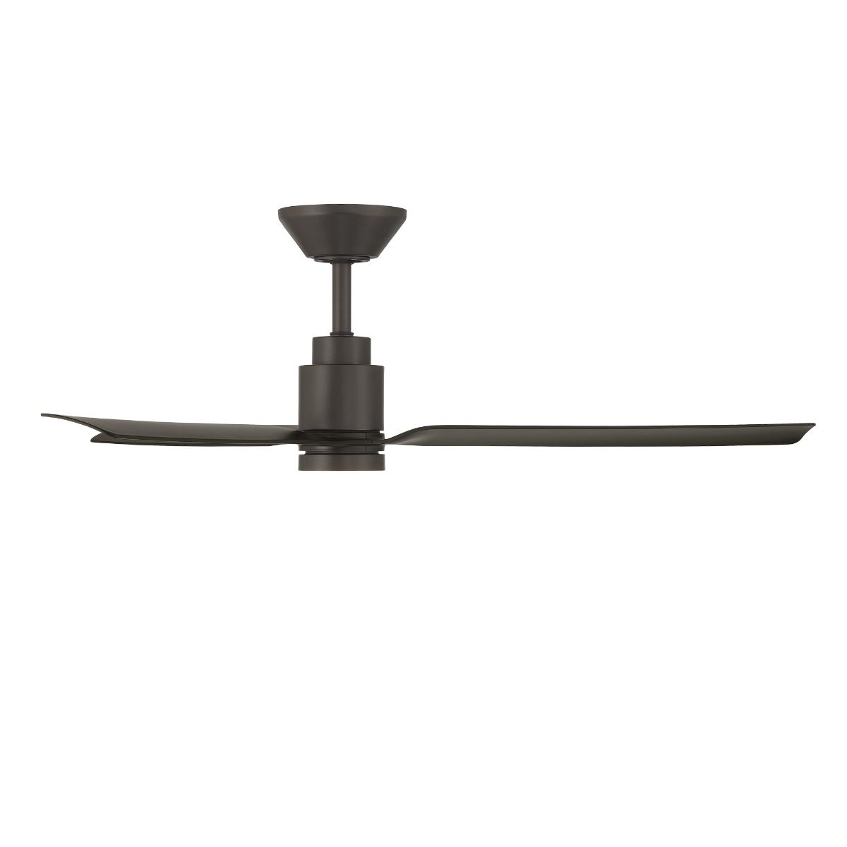 Smooth 52 Inch CCT LED Smart Ceiling Fan, Bronze Finish