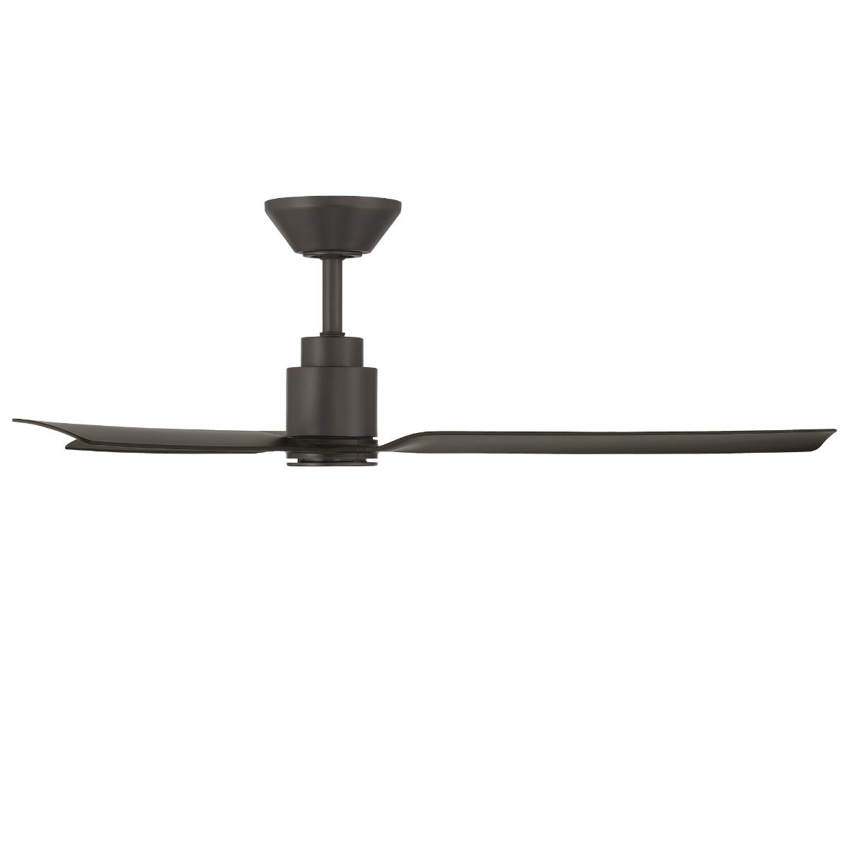 Smooth 52 Inch CCT LED Smart Ceiling Fan, Bronze Finish