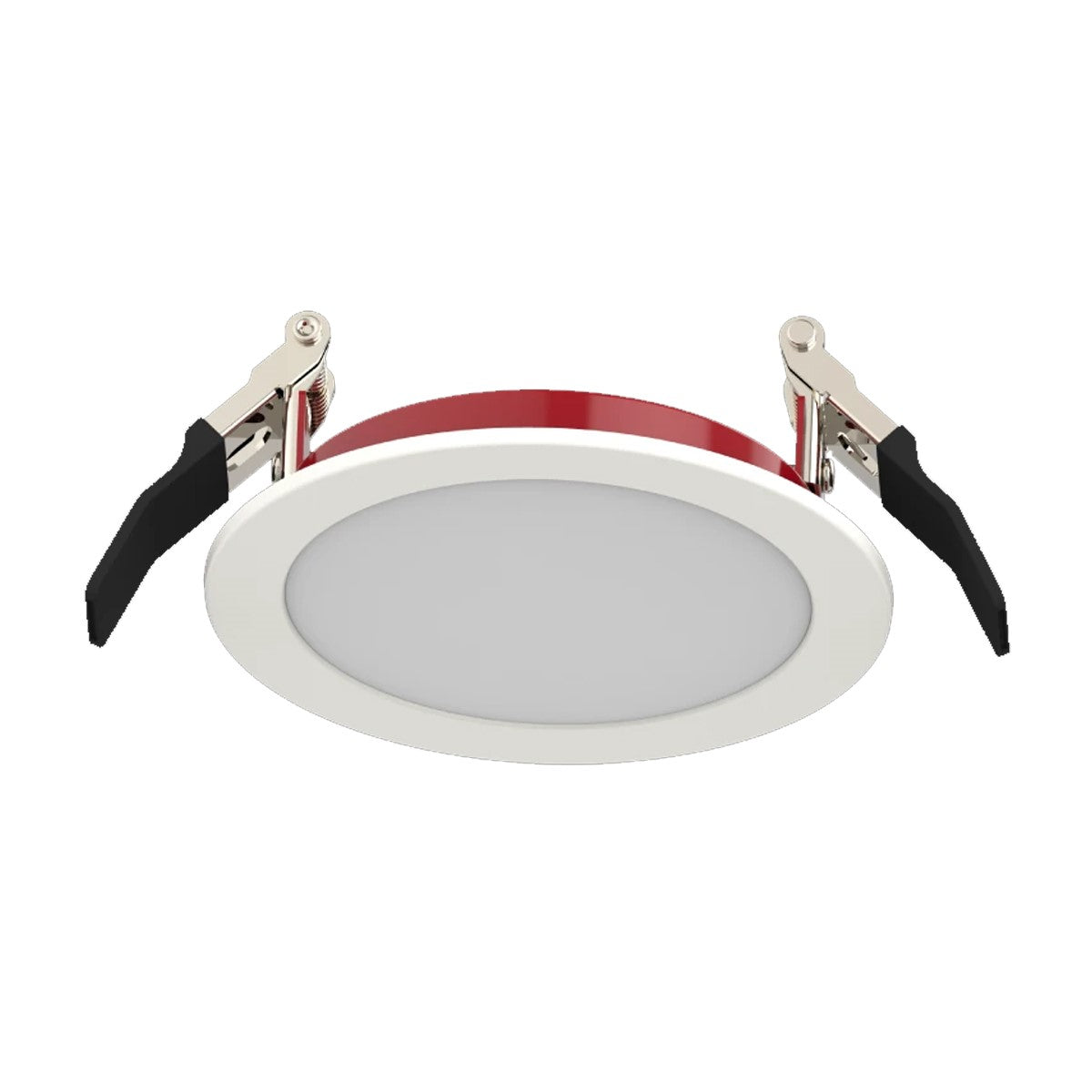 4" Edge-Lit Fire Resistant Wafer LED Recessed Light, 1000 Lumens, Selectable CCT, Smooth Trim