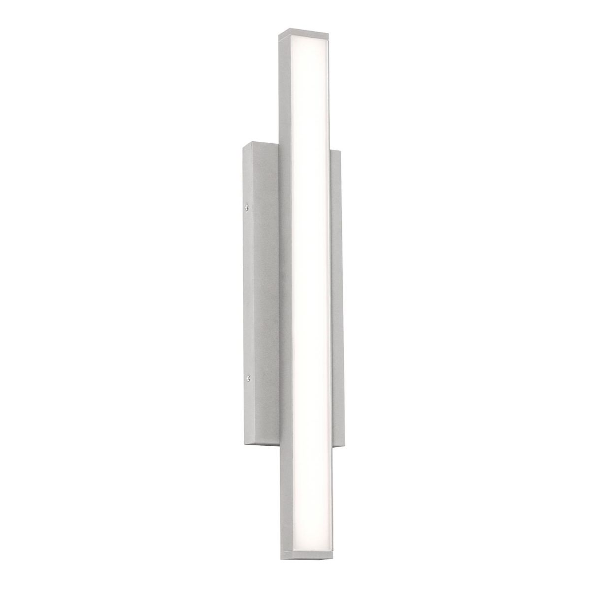 Gale 24 in. LED Outdoor Wall Sconce 1000 lumens 3000K Gray Finish - Bees Lighting