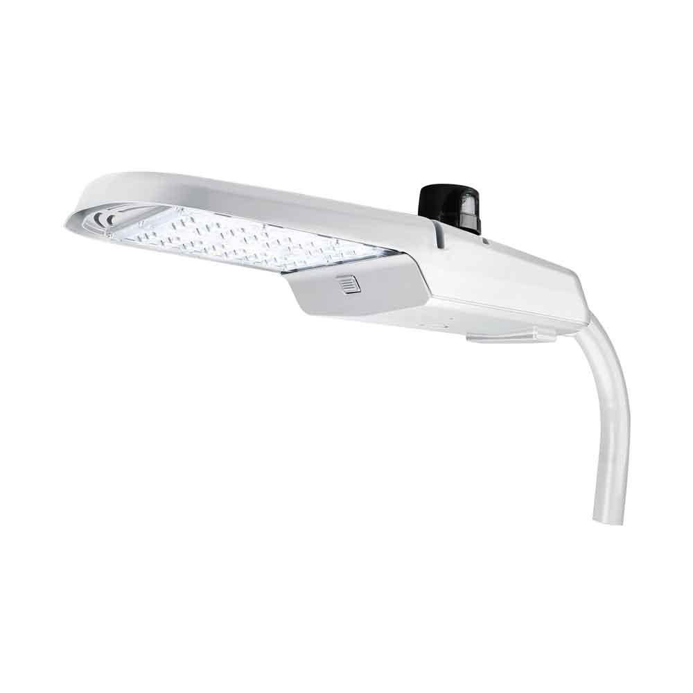 LED Street Light With Photocell, 150 Watts, 20000 Lumens, 4000K, Round/Square Pole Mount, 120-277V