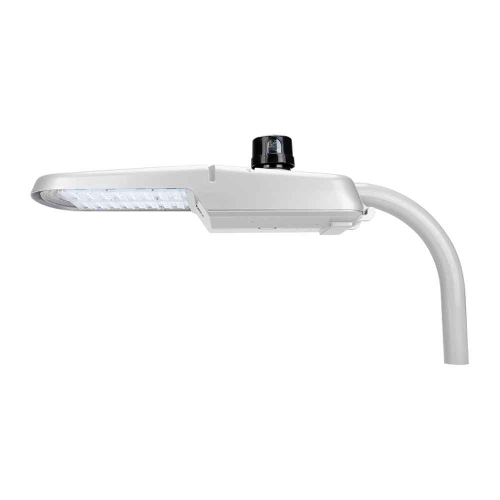 LED Street Light With Photocell, 150 Watts, 20000 Lumens, 4000K, Round/Square Pole Mount, 120-277V