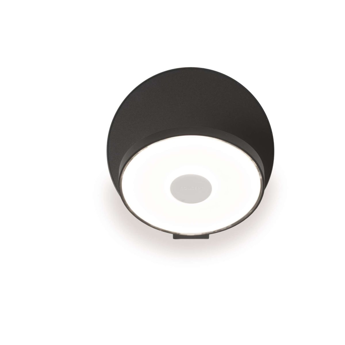 Gravy 5 in. LED Wall Light Hardwire Matte Black Body Matte Black Plate - Bees Lighting