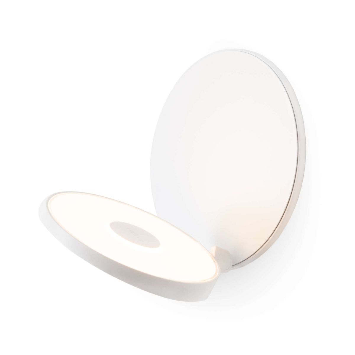 Gravy 5 in. LED Wall Light Plug In Matte White Body Matte White Plate - Bees Lighting