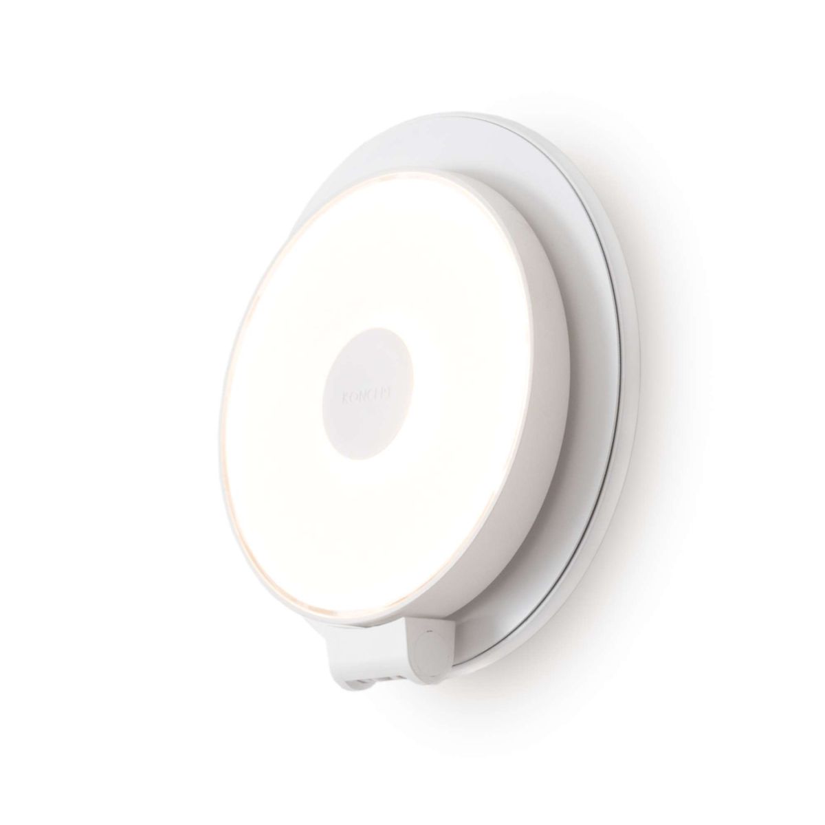 Gravy 5 in. LED Wall Light Plug In Matte White Body Matte White Plate - Bees Lighting