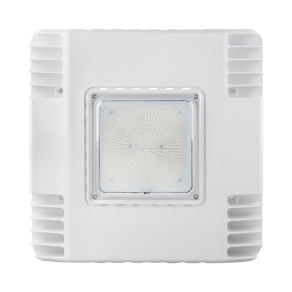 LED Gas Station Canopy Light, 20250 Lumens, 150 Watts, 5000K, 120-277V - Bees Lighting