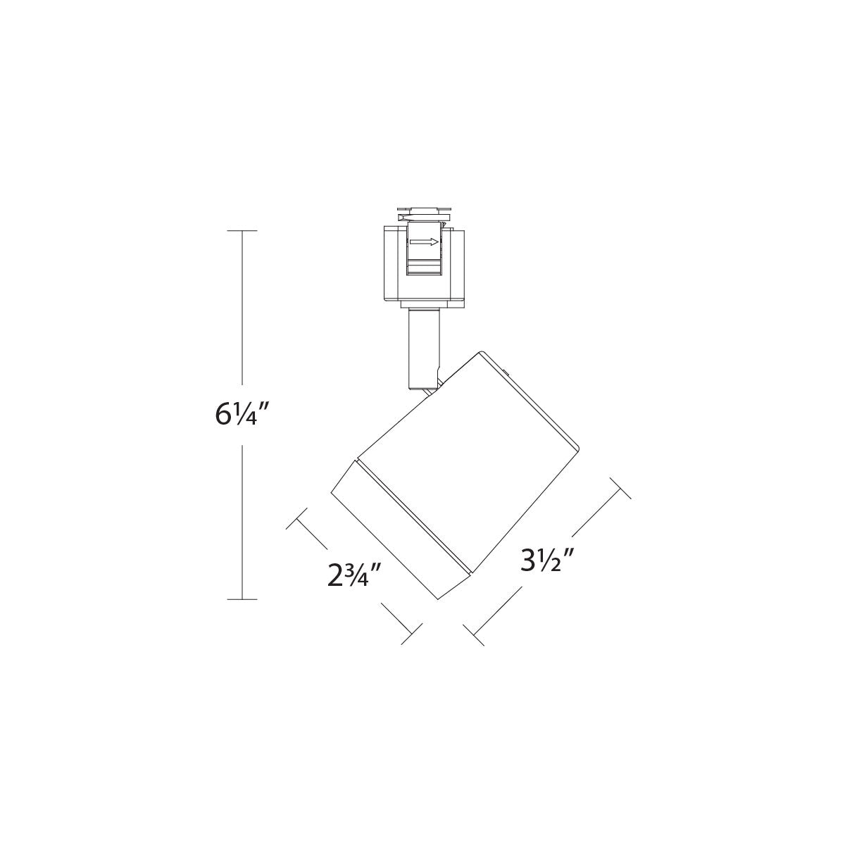 Ocularc 7011 LED Track Head 11W 1025 Lumens, Selectable CCT, Halo, 17° / 30° / 60°, Nickel