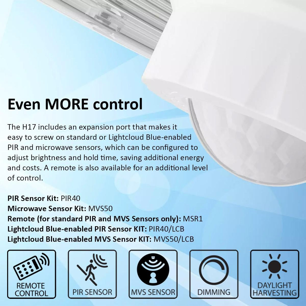 High Bay UFO LED Light, 15000 Lumens, 60/80/100W, 30K/40K/50K, 120/277V, White - Bees Lighting