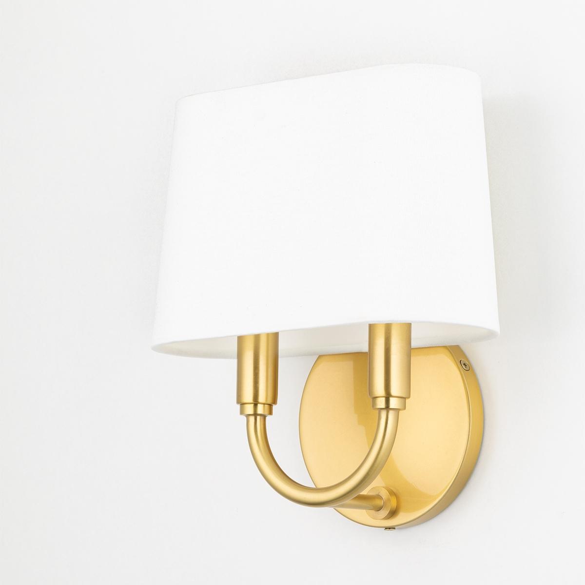 Clair 11 in. Armed Sconce Brass finish - Bees Lighting