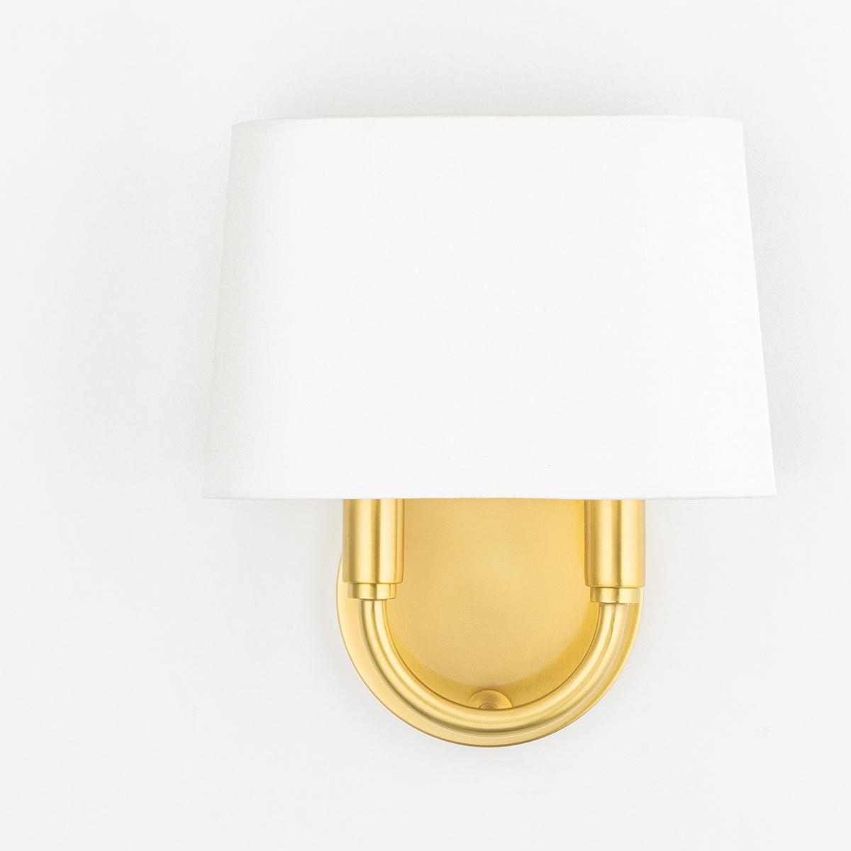 Clair 11 in. Armed Sconce Brass finish - Bees Lighting