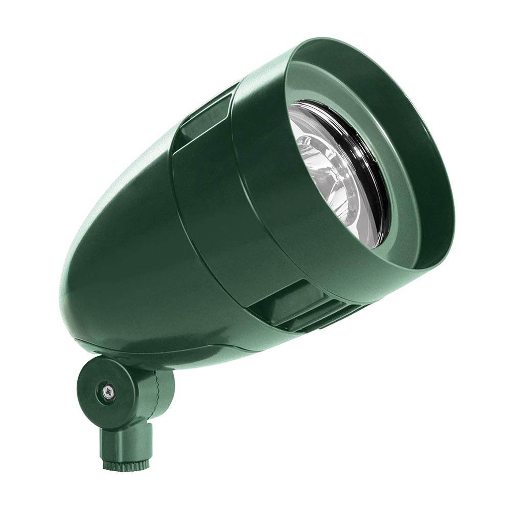 13W LED Landscape Flood Light 120-277V 5000K Green